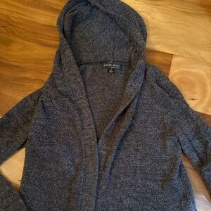 Barefoot Dreams Gray Hooded Sweat